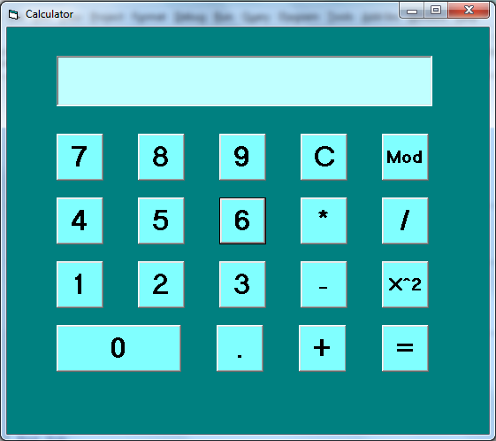 Completed Calculator Application