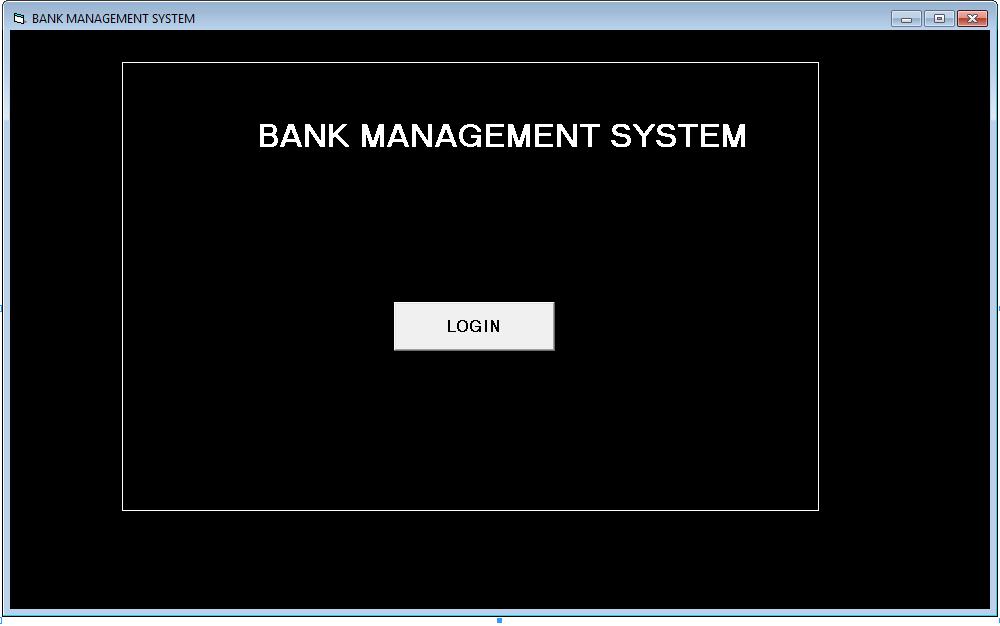 FORM -bank management system in vb 6.0 using ms access.