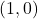  (1, 0)