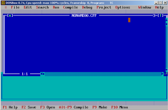 build program borland c++