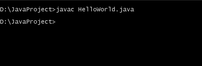 Compile Program Java