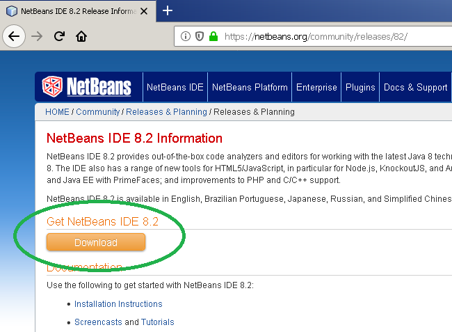 netbeans 8.2 free download for windows 7