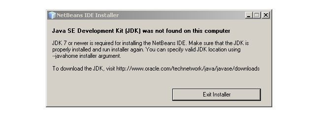 compatible jdk for netbeans 8.1