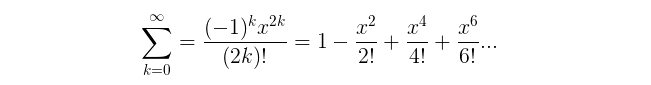 Cosine Series