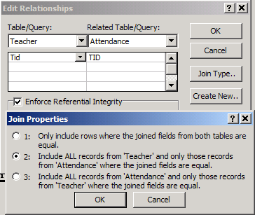 Figure12-Teachers to Attendance is one-to-many